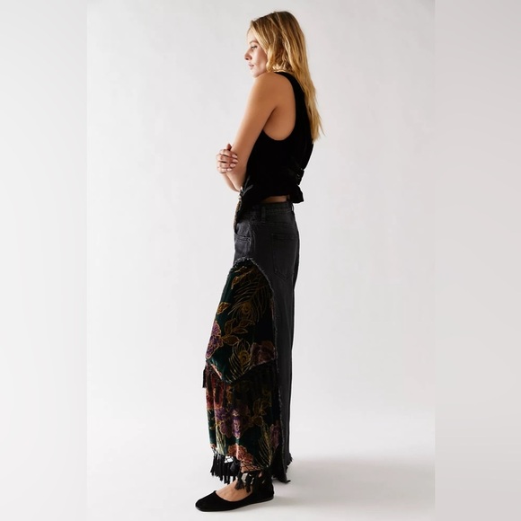 NWT Free People Just Fills Low Rise Wide Leg Jeans - Picture 12 of 13